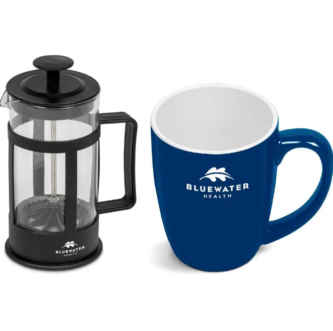 Cafe Payton Coffee Set – Navy Blue