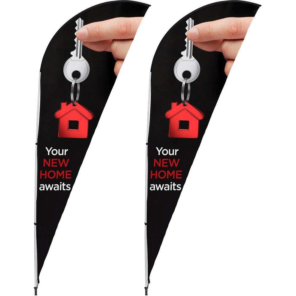 2m Sharkfin Banner
