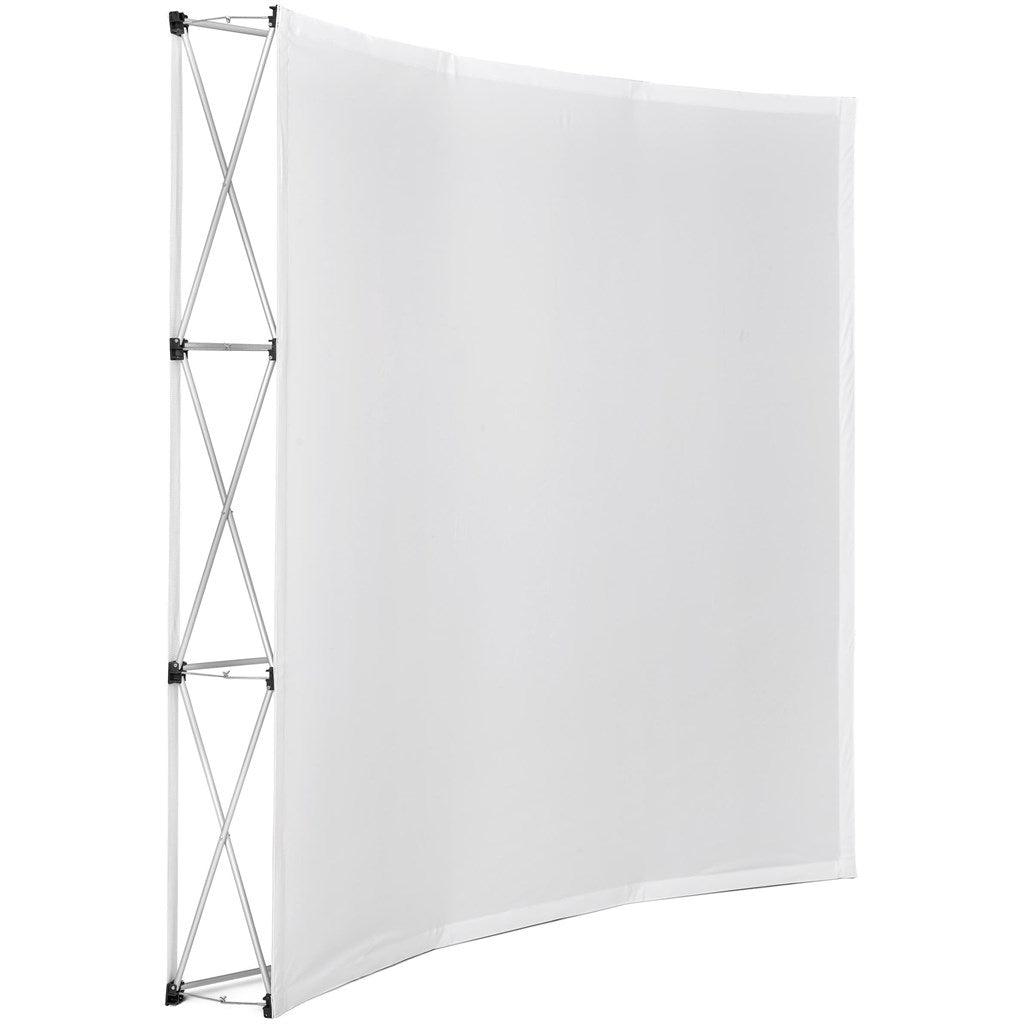 Curved Banner Wall 2.15m x 2.25m