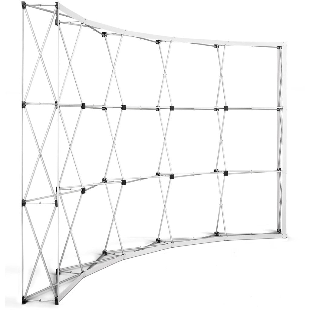 Curved Banner Wall 3.5m x 2.25m