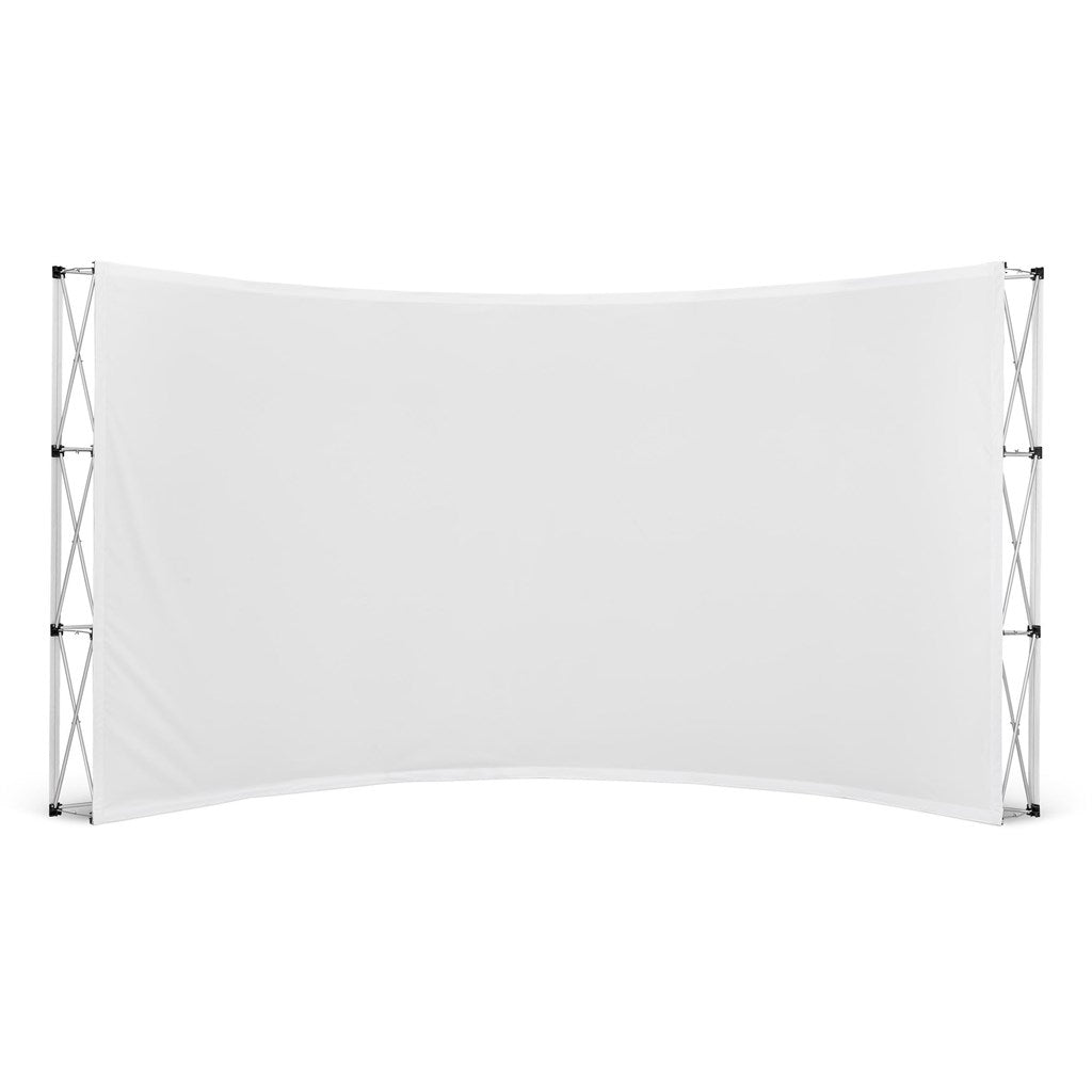 Curved Banner Wall 4.2m x 2.25m