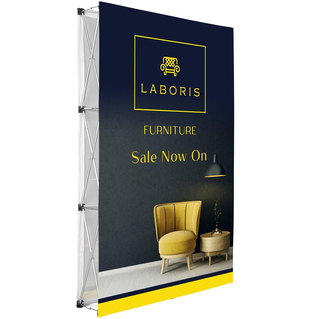 Double-Sided Straight Banner Wall 1.52m x 2.25m