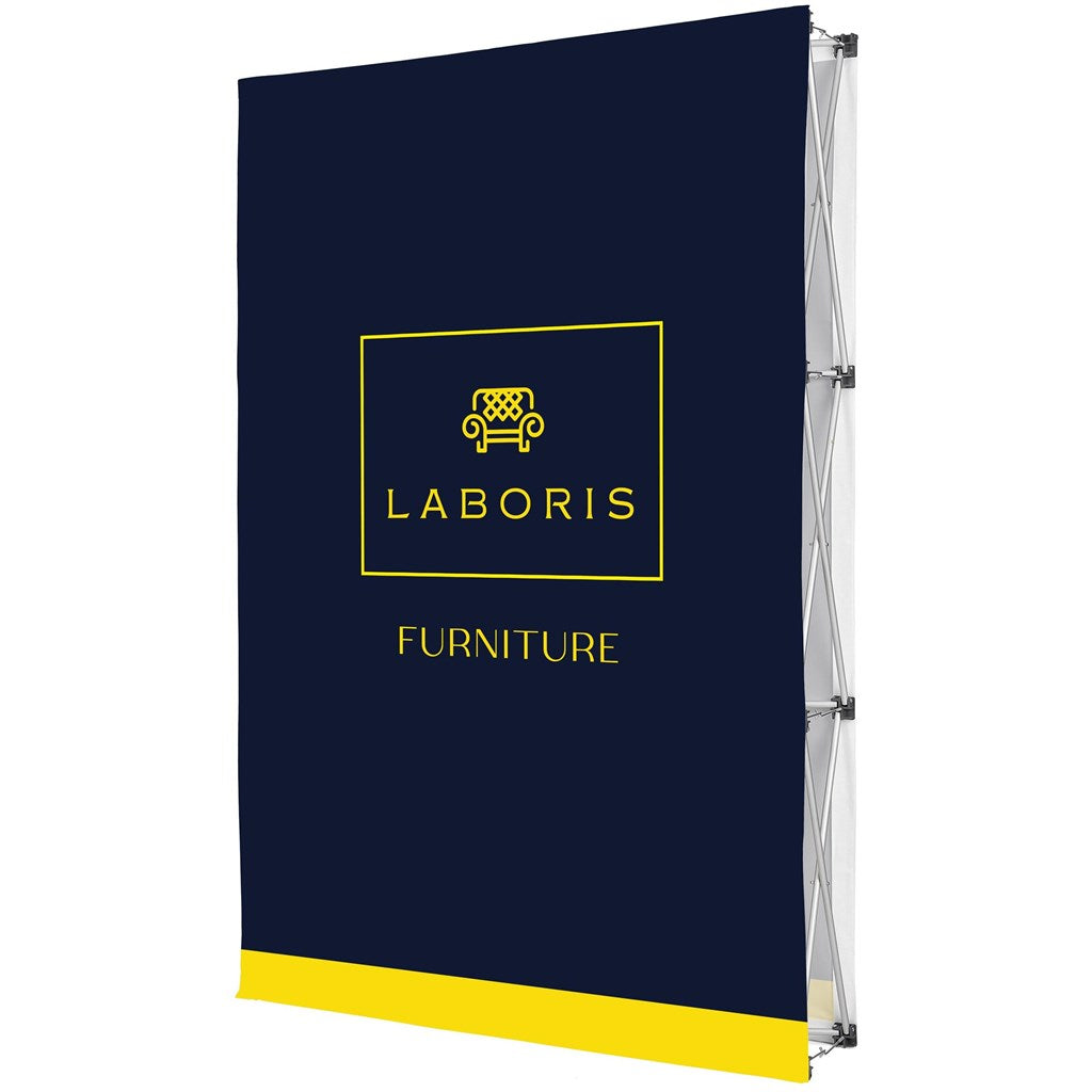 Double-Sided Straight Banner Wall 1.52m x 2.25m