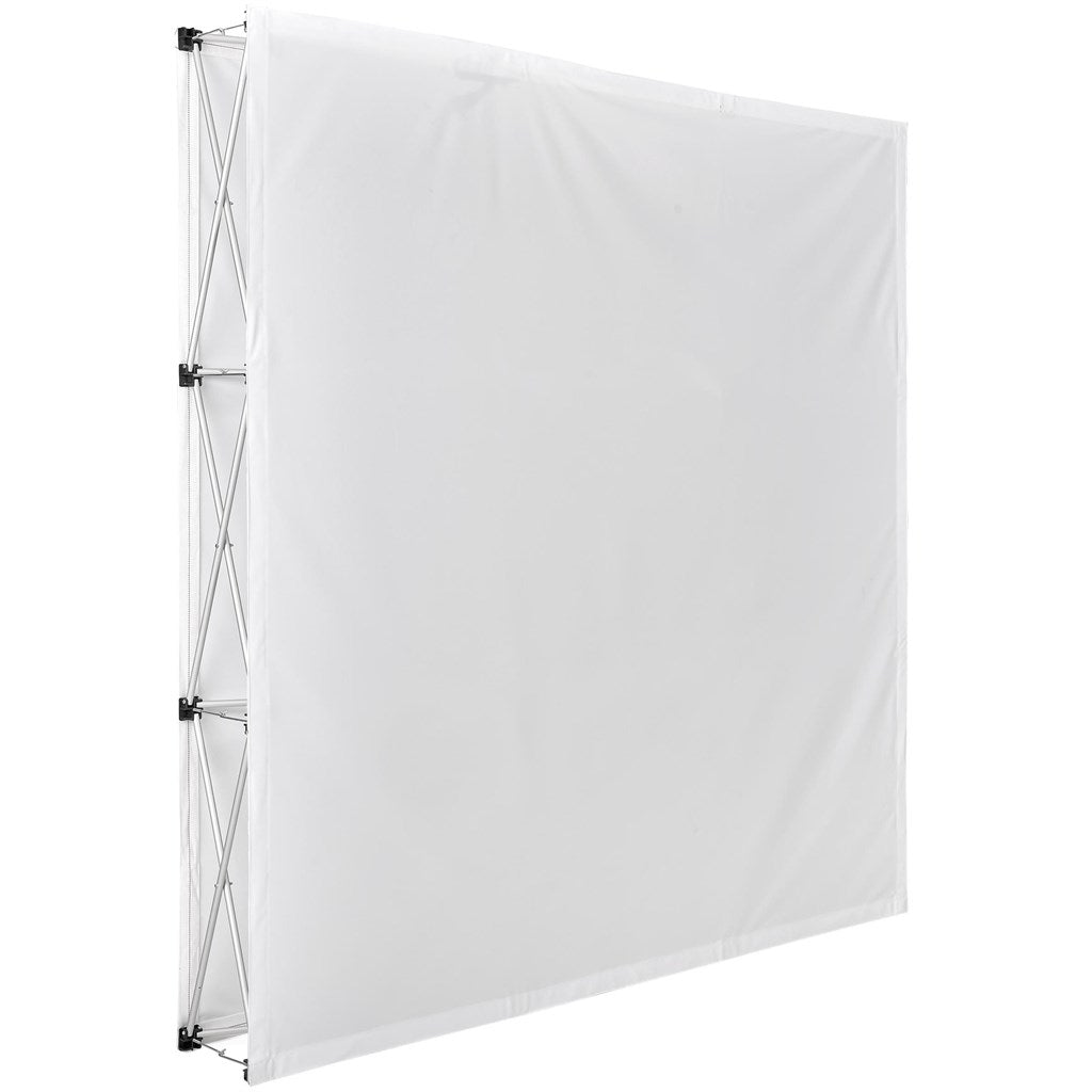 Double-Sided Straight Banner Wall 2.25m x 2.25m
