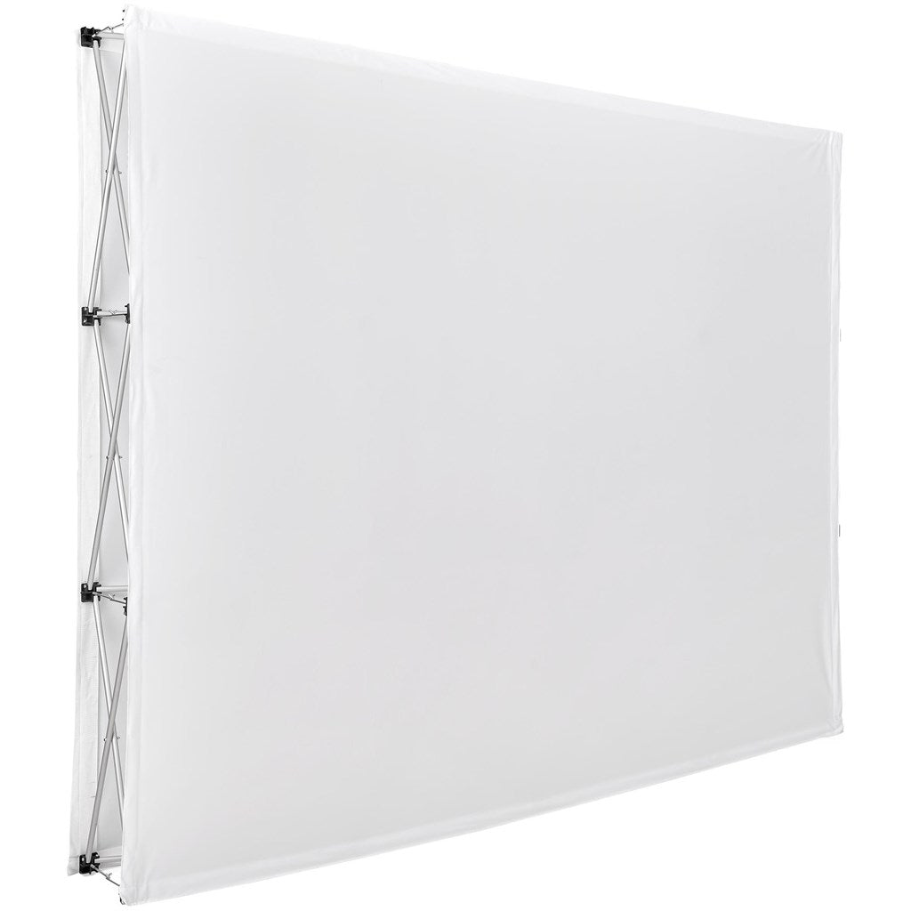 Double-Sided Straight Banner Wall 3m x 2.25m
