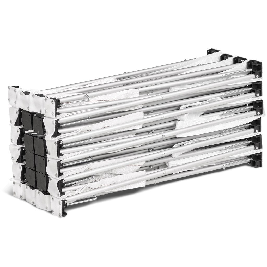 Double-Sided Straight Banner Wall 3.7m x 2.25m