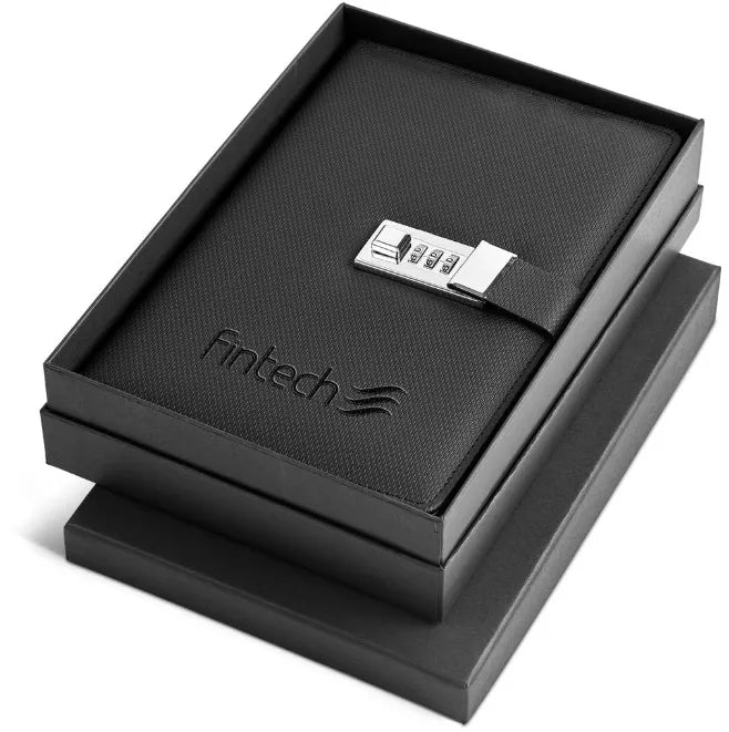 Alex Varga Chapman Code-Lock Hard Cover Notebook