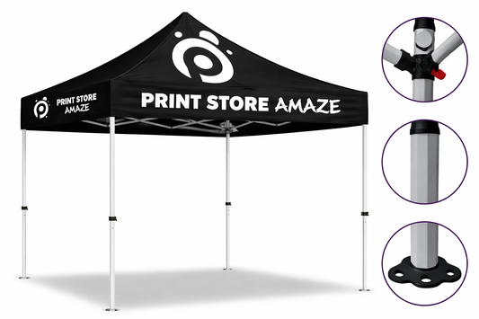 Premium Steel Gazebo – Hexagonal Profile