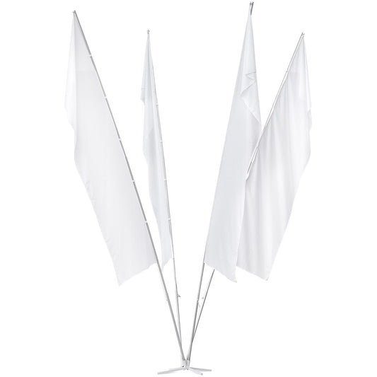 4 Pole Cluster Flags 4m