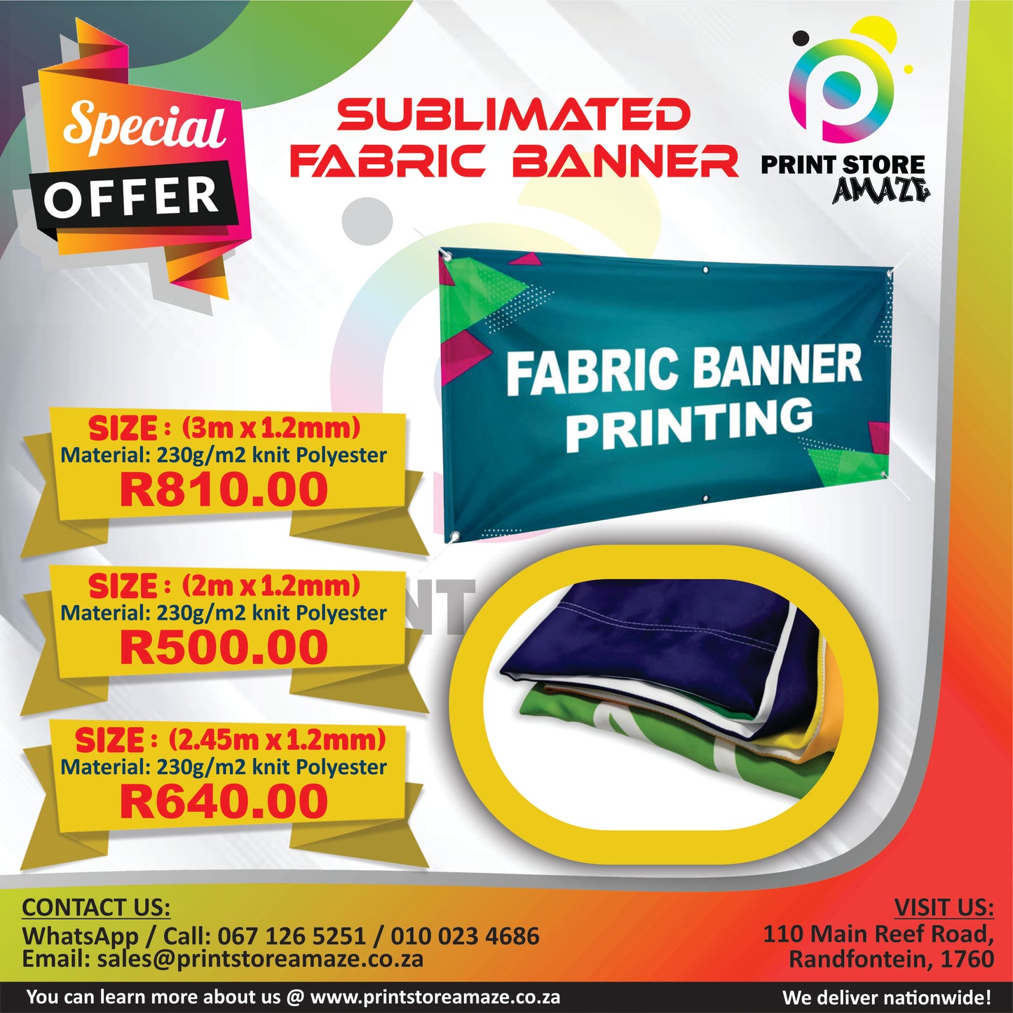 Fabric Banner